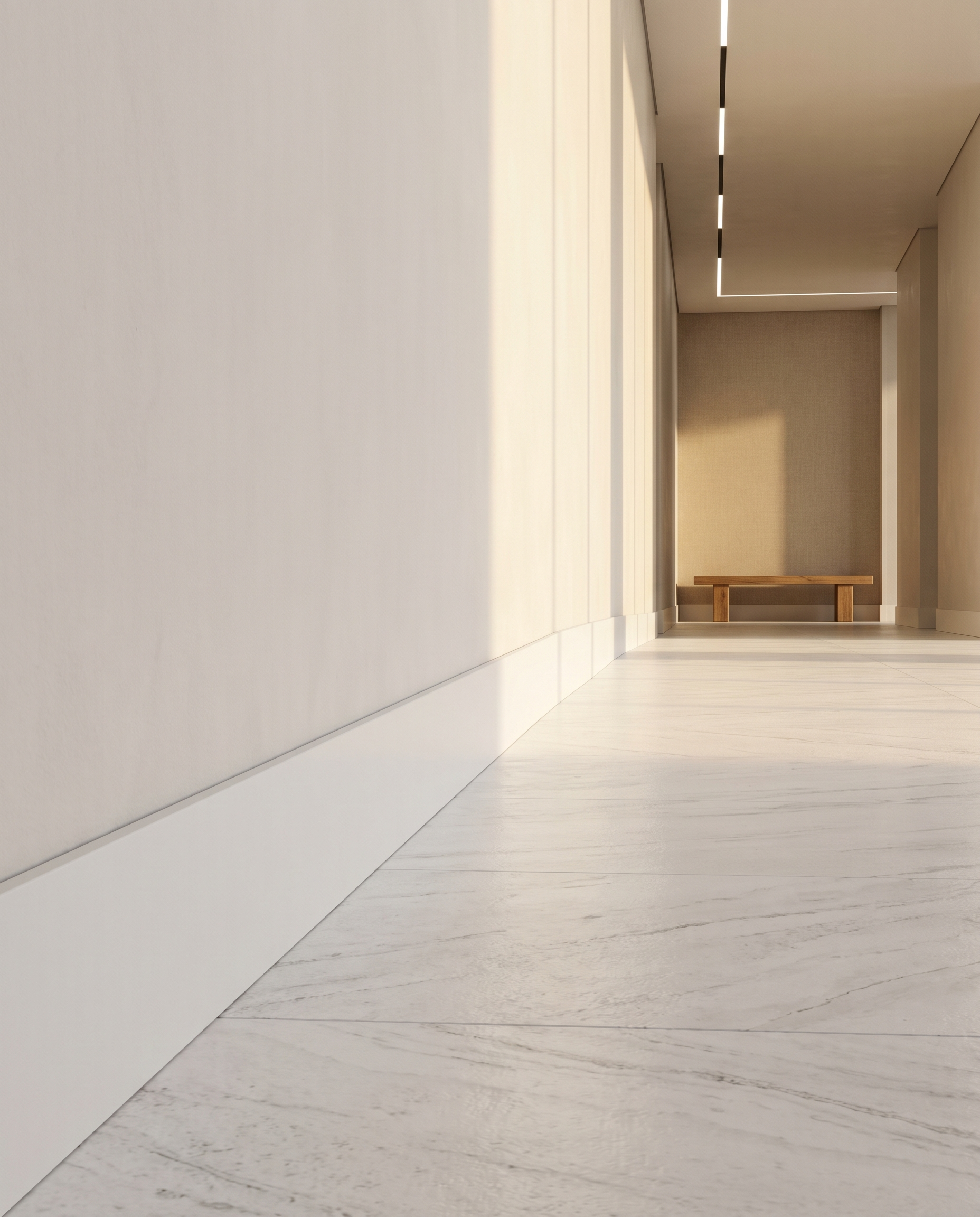 Dom w Wilanowie — LINEA / FLOOR · BIAŁY