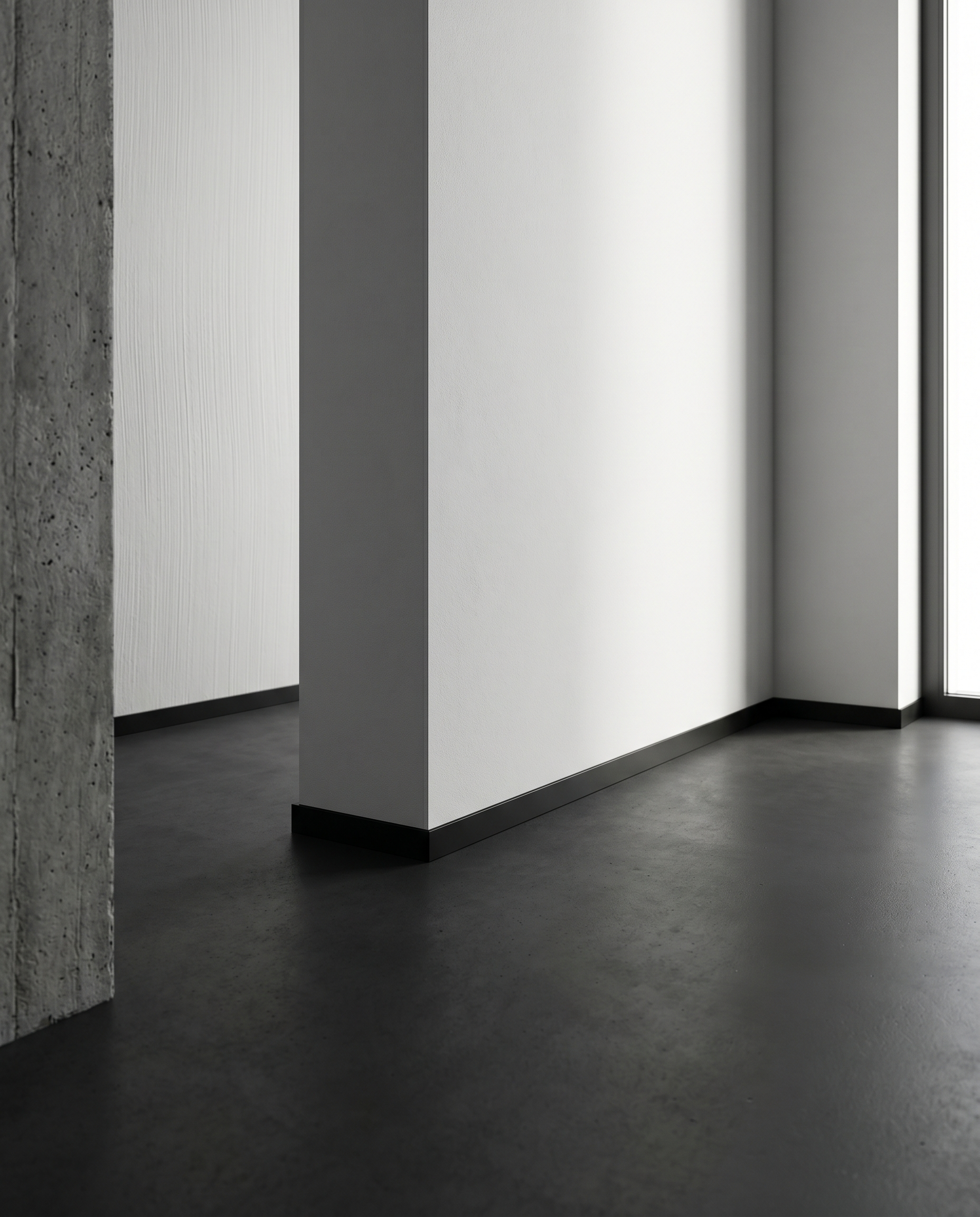 LINEA / FLOOR · CZARNY w studiu designerskim